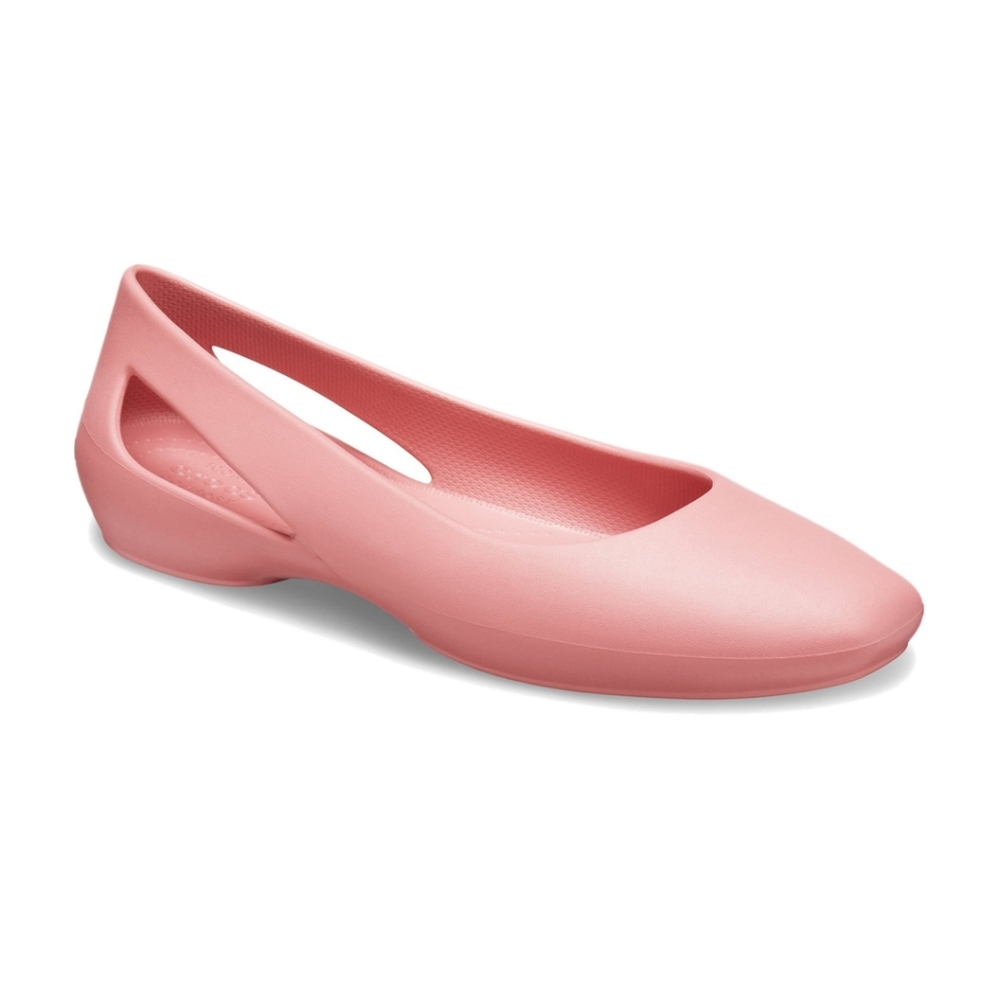 Crocs Pink Sloan Flat
